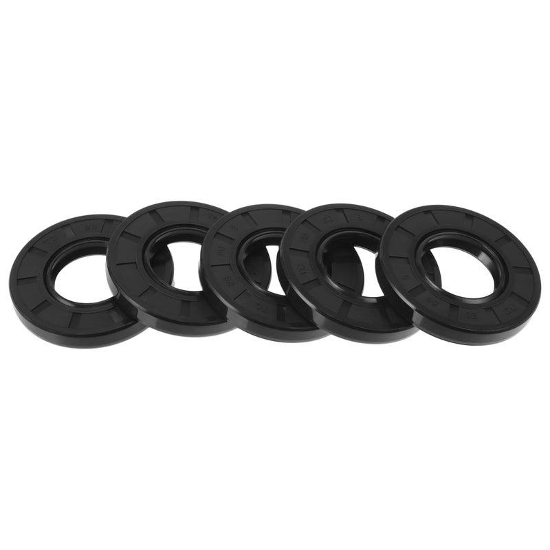 RATCHROLL ختم زيت حلقة ختم TC ختم رمح دوار 28x56x8 مم ضغط عالي مطاط نيتريل أسود 5 قطع - Image 1